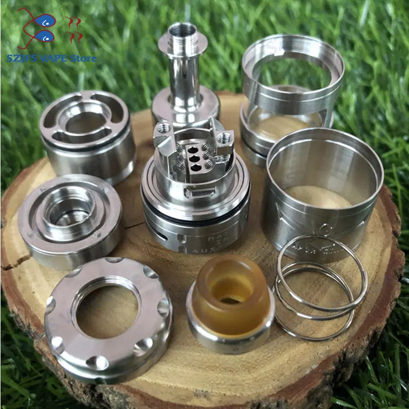NEWESTCustom Vapor Giant v6 S RTA bottom airflow Single coil Atomizer tank 5.5ML Capacity 23mm 316ss adjustable VS Giant M5 vape
NEWESTCustom Vapor Giant v6 S RTA bottom airflow Single coil Atomizer tank 5.5ML Capacity 23mm 316ss adjustable VS Giant M5 vape