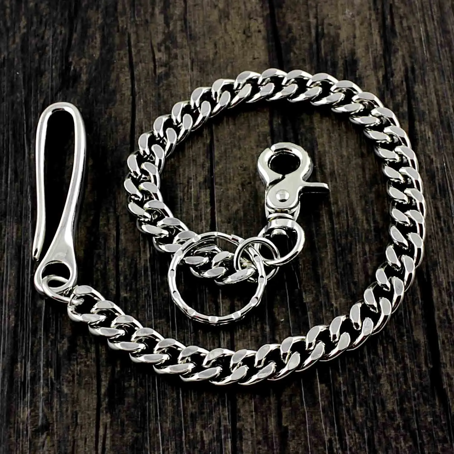 Long Metal Wallet Belt Chain Rock Punk Trousers Hipster Pant Jean Keychain Black Ring Clip Keyring Men's Hip Hop Jewelry WZ37
Long Metal Wallet Belt Chain Rock Punk Trousers Hipster Pant Jean Keychain Black Ring Clip Keyring Men's Hip Hop Jewelry WZ37