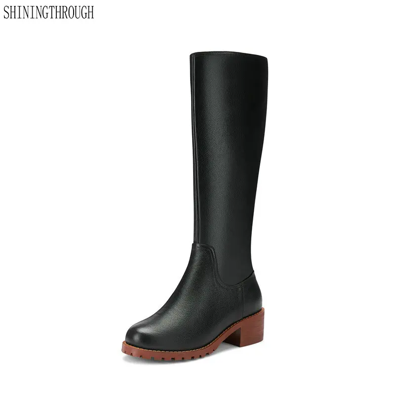 100% cow leather Women Knee High Boots High Heels Warm Long Winter Snow Boots Ladies Classic Design Motorcycle Boots size 42 43
100% cow leather Women Knee High Boots High Heels Warm Long Winter Snow Boots Ladies Classic Design Motorcycle Boots size 42 43