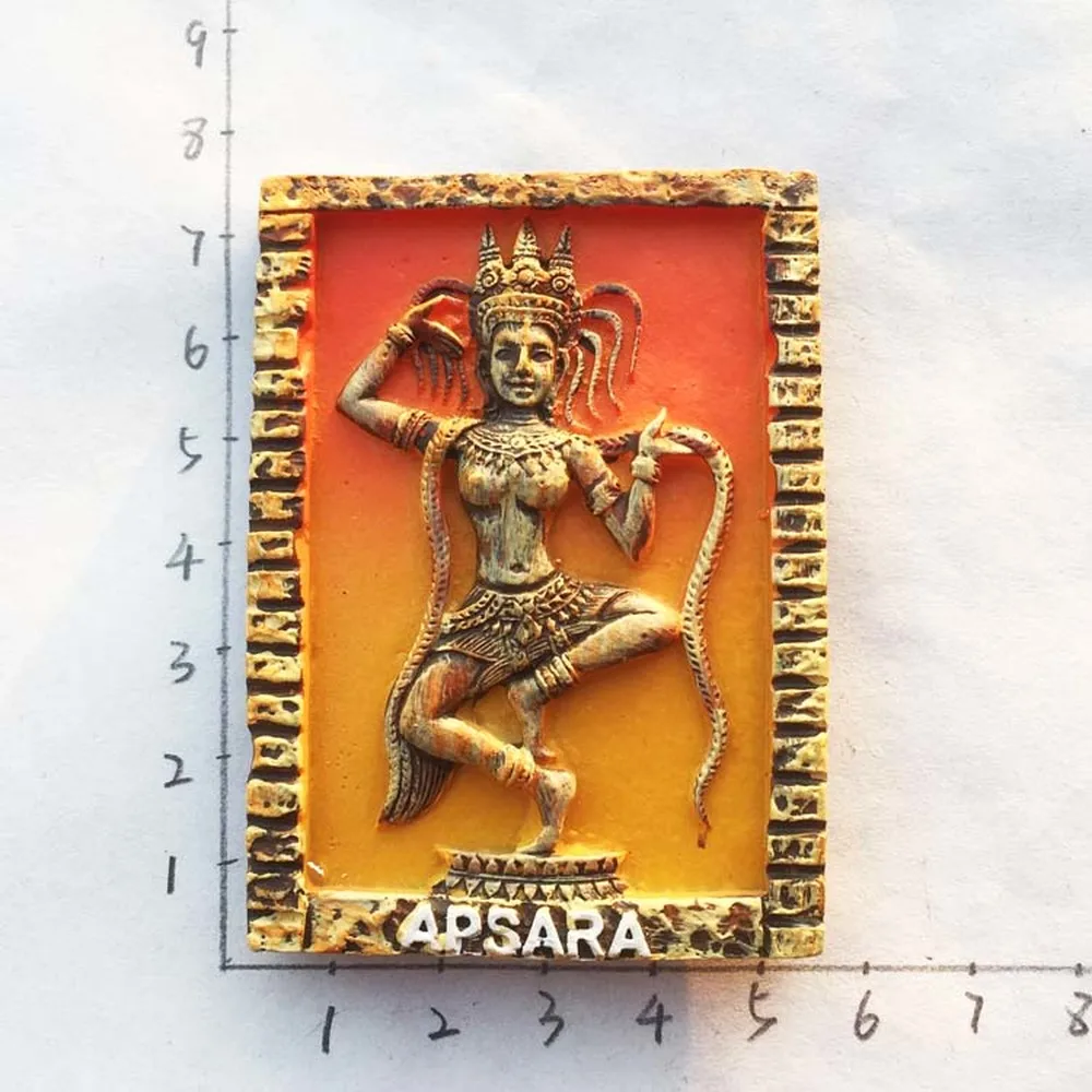 Cambodia Siem Reap Apsara Dance Angkor Wat Devatas Fridge Magnet Souvenir Decor Crafts Refrigerator Magnets
Cambodia Siem Reap Apsara Dance Angkor Wat Devatas Fridge Magnet Souvenir Decor Crafts Refrigerator Magnets