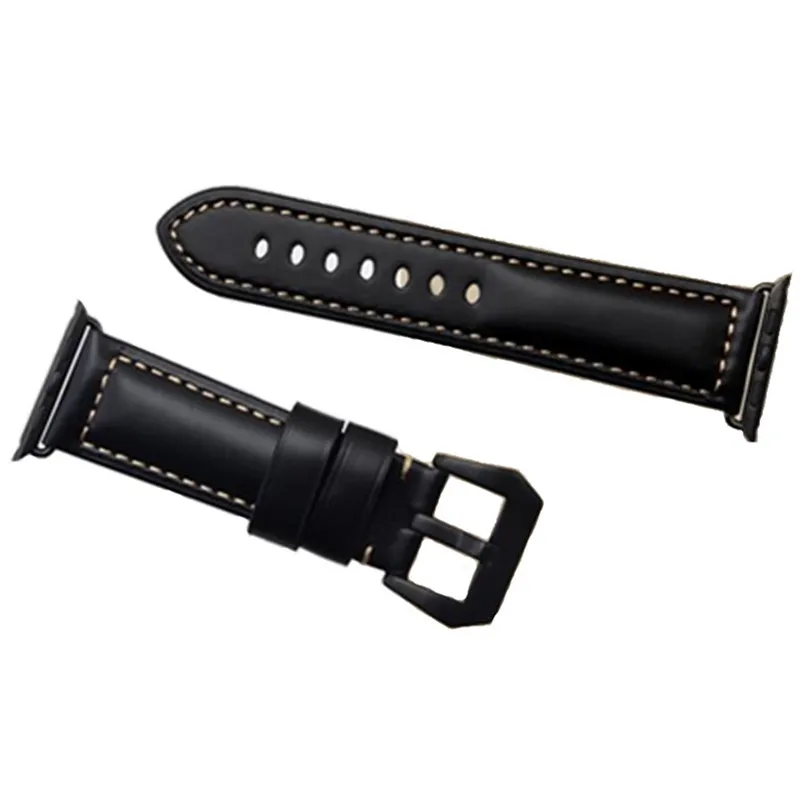 Genuine Leather Watch Bracelet Accessories For Apple Watch Strap Band 38mm Black Brown Apple WatchBand 42mm iwatch Watchbands
Genuine Leather Watch Bracelet Accessories For Apple Watch Strap Band 38mm Black Brown Apple WatchBand 42mm iwatch Watchbands