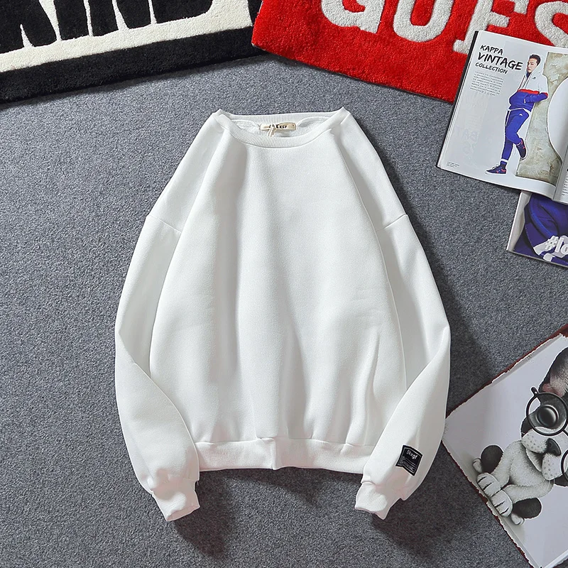 Hong Kong style the new basic style in autumn, boys' solid color jacket, loose round collar, small and fresh bottom shirt trend
Hong Kong style the new basic style in autumn, boys' solid color jacket, loose round collar, small and fresh bottom shirt trend