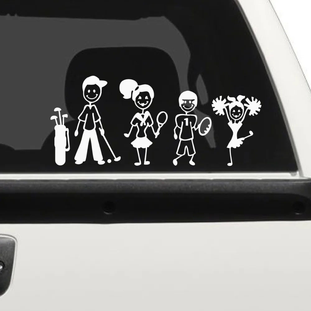 12x28cm Sports Family Car Decals Vinyl Decor Stickers High Quality Waterproof ZP0152
12x28cm Sports Family Car Decals Vinyl Decor Stickers High Quality Waterproof ZP0152