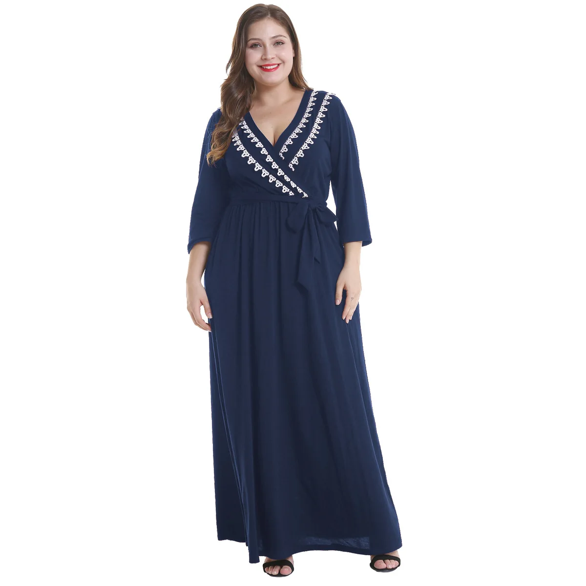 Женское длинное платье макси, плюс 3XL 4XL, весна-осень, женское Повседневное платье, сексуальное платье с глубоким v-образным вырезом, большой ...
Женское длинное платье макси, плюс 3XL 4XL, весна-осень, женское Повседневное платье, сексуальное платье с глубоким v-образным вырезом, большой ...