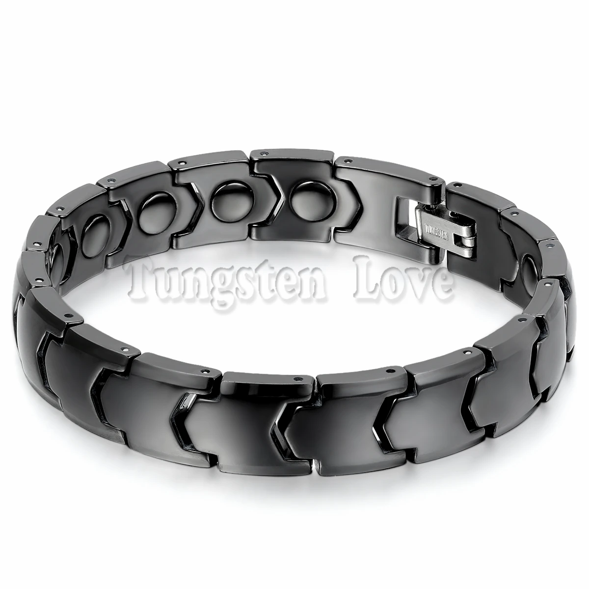 BONISKISS 8" White Black Men Ceramic Bracelet Health Balance Bracelet With Energy Magnetic Stone Inlay 13mm pulseras hombre
BONISKISS 8" White Black Men Ceramic Bracelet Health Balance Bracelet With Energy Magnetic Stone Inlay 13mm pulseras hombre