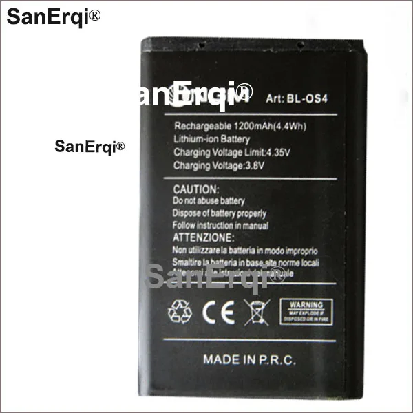 3.8V 1200mAh art BL-OS4 BL-0S4 Battery for NGM art BL-OS4 BL-0S4 Battery Mobile Phone Battery Batteria Akku
3.8V 1200mAh art BL-OS4 BL-0S4 Battery for NGM art BL-OS4 BL-0S4 Battery Mobile Phone Battery Batteria Akku