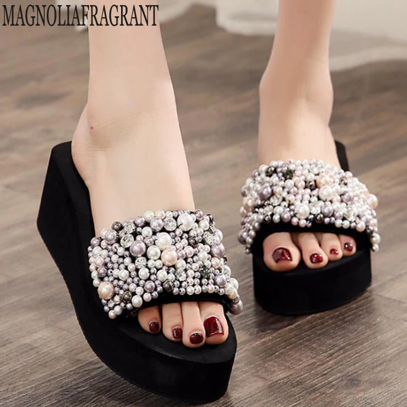Women Sandals Shoes Summer Beading Platform Sandals Ladies Casual Gladiator Sandals Plus Size women flip flops women slippers b7
Women Sandals Shoes Summer Beading Platform Sandals Ladies Casual Gladiator Sandals Plus Size women flip flops women slippers b7