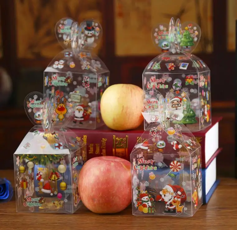 Personalised Christmas Even Clear Gift Box Xmas Printed Snowman Elk Santa Xmas Tree Treats Sweets Candy Apple Boxes favors Wrap
Personalised Christmas Even Clear Gift Box Xmas Printed Snowman Elk Santa Xmas Tree Treats Sweets Candy Apple Boxes favors Wrap