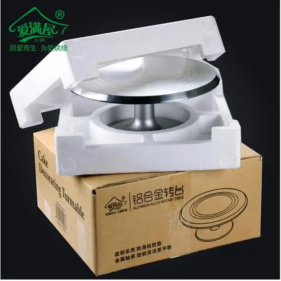 Steel turntable turntable Decorating Cake Decorating station tool turret baking mold DIY Decorating12"
Steel turntable turntable Decorating Cake Decorating station tool turret baking mold DIY Decorating12"