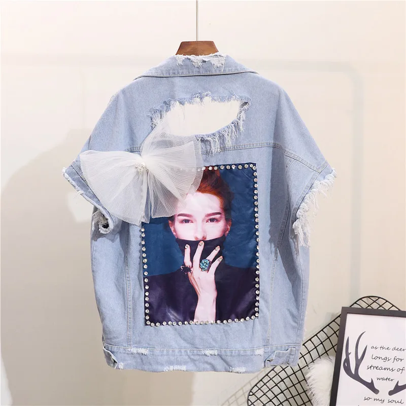 2020 Chaleco Mujer Feminino Vadim Offer Limited Casual Vest Colete Dames Hand-studded Personalized Hole Sleeveless Loose Women
2020 Chaleco Mujer Feminino Vadim Offer Limited Casual Vest Colete Dames Hand-studded Personalized Hole Sleeveless Loose Women