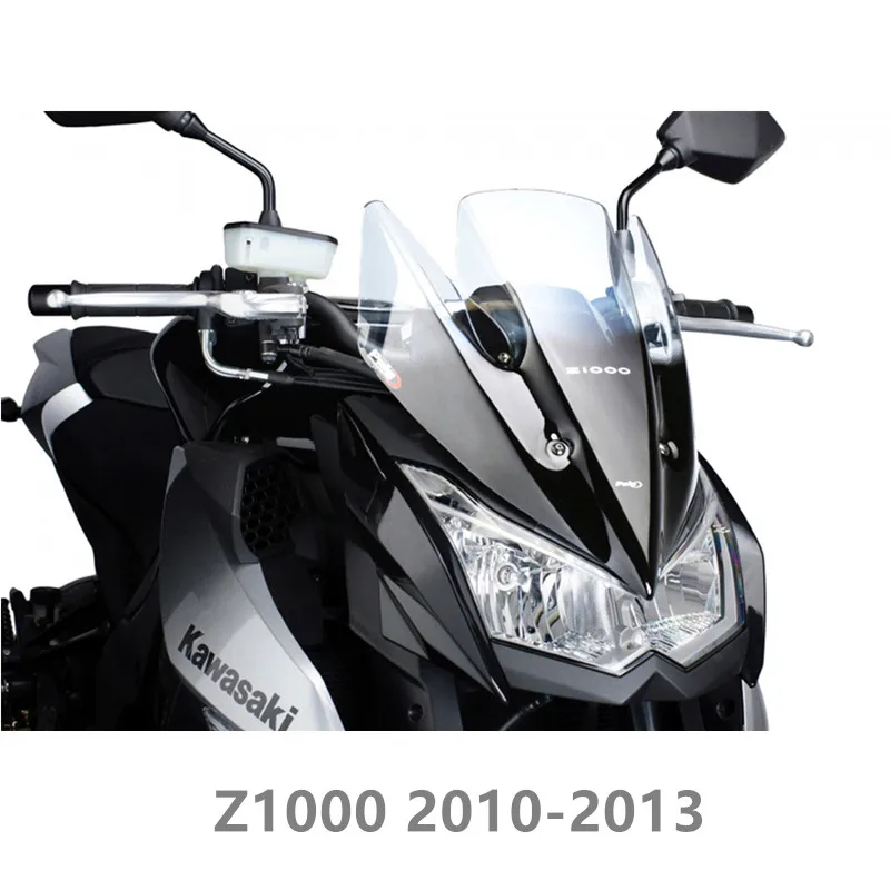 Козырёк ветрового стекла для мотоцикла Kawasaki Z1000 Z 1000 2010 2011 2012 2013|Козырьки от ветра