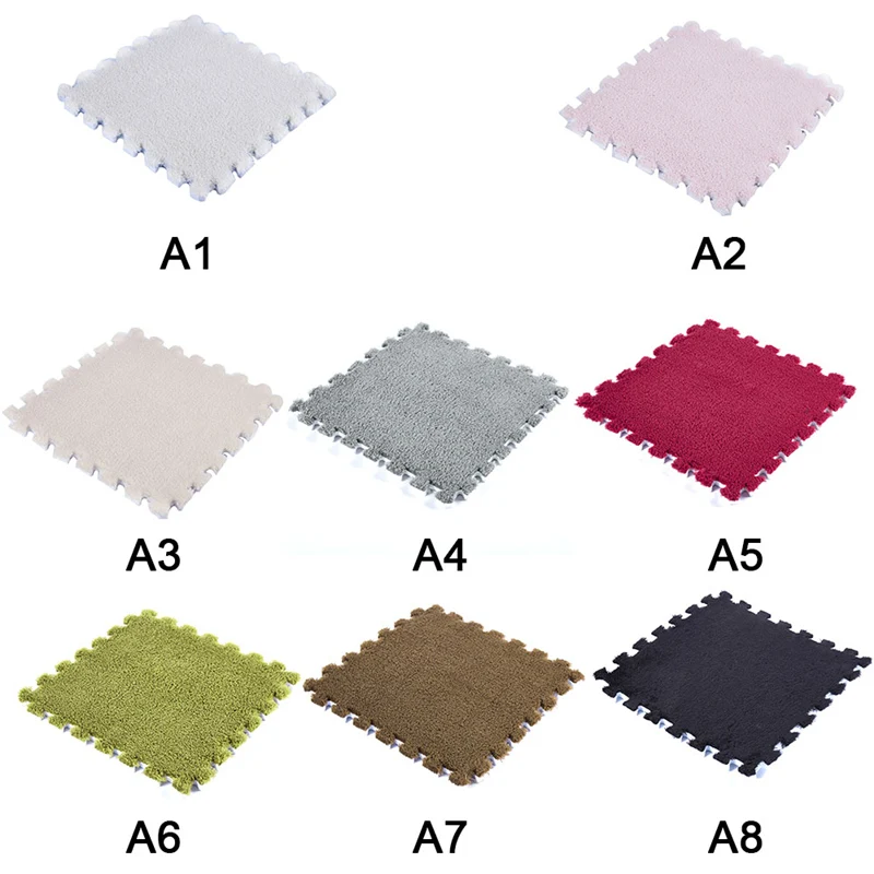 1pc 30*30CM Splicing Interlocking Foam Plush Mat Baby Play Cushion Living Room Bedroom Carpet Pad Home Floor Mat
1pc 30*30CM Splicing Interlocking Foam Plush Mat Baby Play Cushion Living Room Bedroom Carpet Pad Home Floor Mat