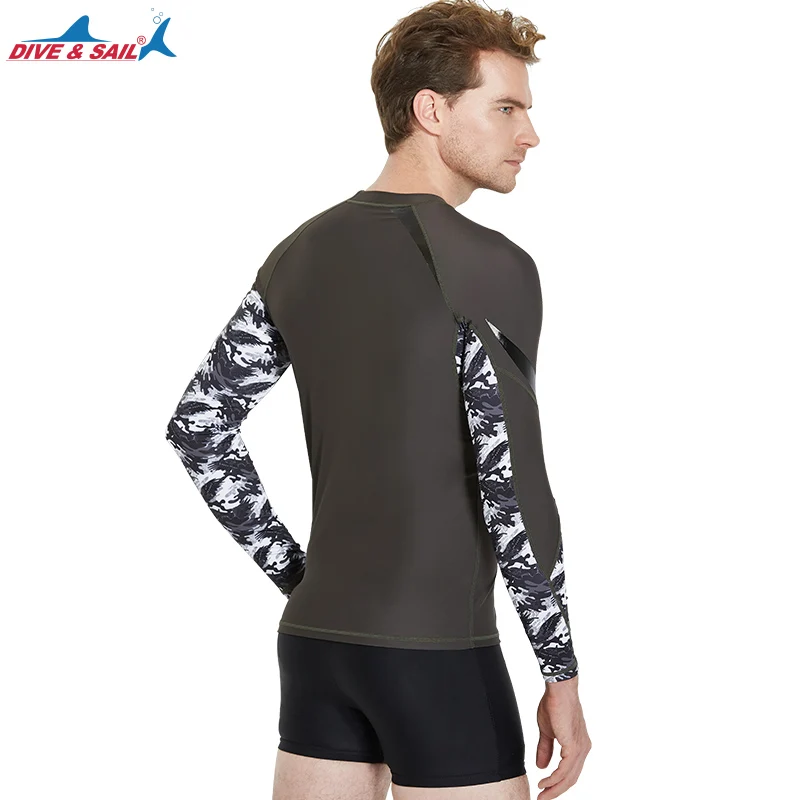 Mens Rash Guard Top Long Sleeve Swim Suit Top Shirt Surfing Basic Layer Wetsuits Crew Neck Lycra Compression UV Sun Protection
Mens Rash Guard Top Long Sleeve Swim Suit Top Shirt Surfing Basic Layer Wetsuits Crew Neck Lycra Compression UV Sun Protection