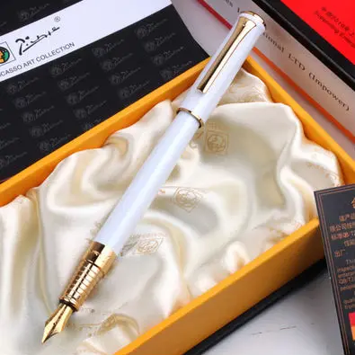 High quality luxury metal fountain pen 0.5mm Picasso 988 find office pen Student writing and writing ink pen smoothly
High quality luxury metal fountain pen 0.5mm Picasso 988 find office pen Student writing and writing ink pen smoothly