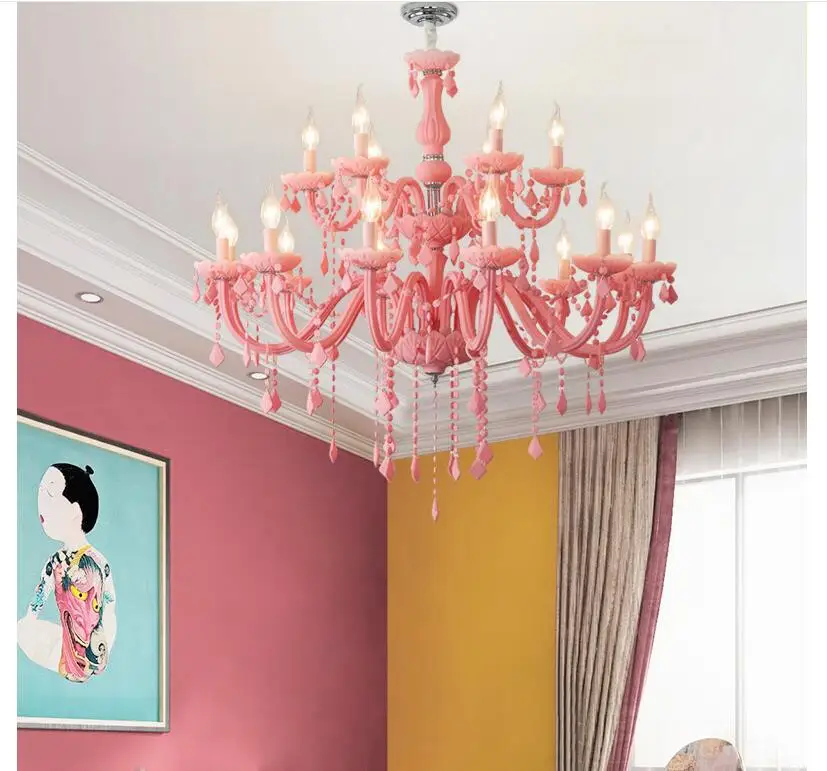 Free Shipping Modern Pink Chandelier Macaron Color Pendant Children Bedroom Lamp Creative Fantasy Luminaire Stained Glass Lustre
Free Shipping Modern Pink Chandelier Macaron Color Pendant Children Bedroom Lamp Creative Fantasy Luminaire Stained Glass Lustre