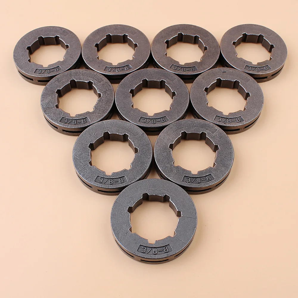 10pcs 3/8" 8T CHAIN DRIVE RIM SPROCKET For HUSQVARNA 61 162 181 266 268 272 281 288 298 362 365 371 372 385 390 Chainsaw Parts
10pcs 3/8" 8T CHAIN DRIVE RIM SPROCKET For HUSQVARNA 61 162 181 266 268 272 281 288 298 362 365 371 372 385 390 Chainsaw Parts