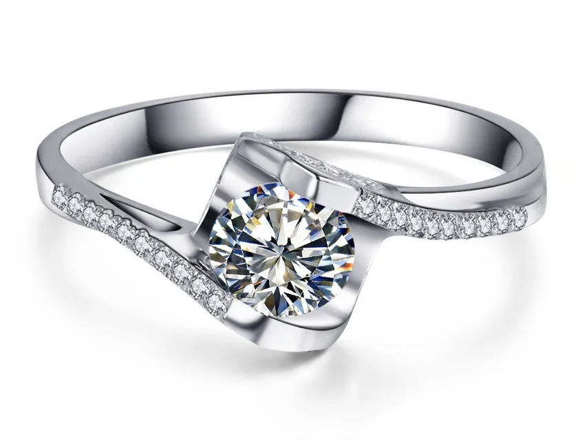 Angel Lovely 0.6Ct Round Cut Silver Diamond 925 Sterling Silver Rings for Women Anniversary Diamond Jewelry
Angel Lovely 0.6Ct Round Cut Silver Diamond 925 Sterling Silver Rings for Women Anniversary Diamond Jewelry