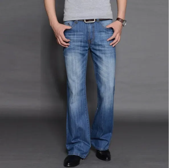Spring Autumn Mens Business Casual Boot Cut Jeans Mid Waist Flare Jeans Men Bell Bottom Pants for Men Slim Flared Denim Trousers
Spring Autumn Mens Business Casual Boot Cut Jeans Mid Waist Flare Jeans Men Bell Bottom Pants for Men Slim Flared Denim Trousers