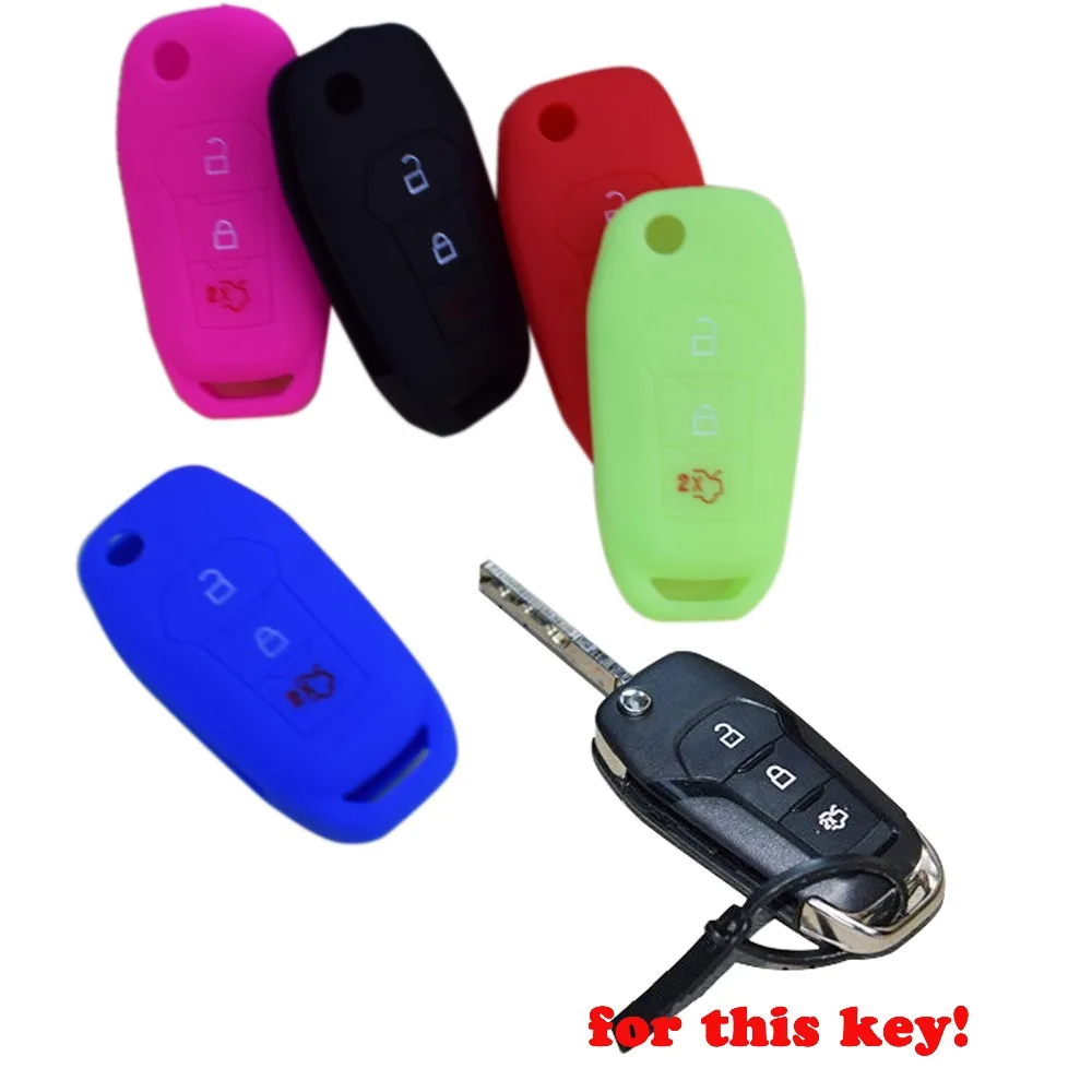 Car Folding key Silicone set for ford fusion 2014 Mondeo EVEREST Ecosport Ranger Escape remote rubbe protector shell
Car Folding key Silicone set for ford fusion 2014 Mondeo EVEREST Ecosport Ranger Escape remote rubbe protector shell
