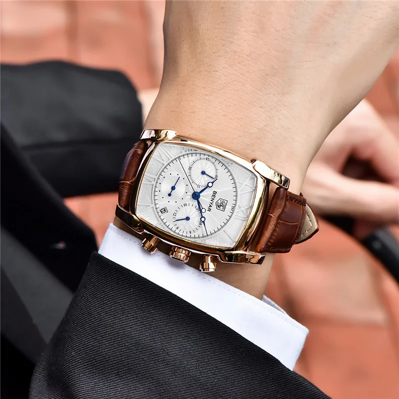 BENYAR Men's Watches 2019 Top Luxury Brand Man Chronograph Quartz Wristwatch Leather Army Military Male Clock Relogio Masculino
BENYAR Men's Watches 2019 Top Luxury Brand Man Chronograph Quartz Wristwatch Leather Army Military Male Clock Relogio Masculino