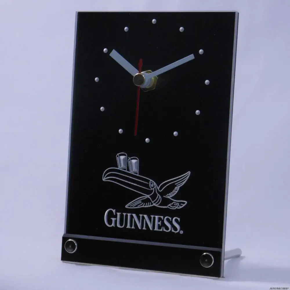 tnc0003 Guinness Toucan Beer 3D LED Table Desk Clock 
tnc0003 Guinness Toucan Beer 3D LED Table Desk Clock