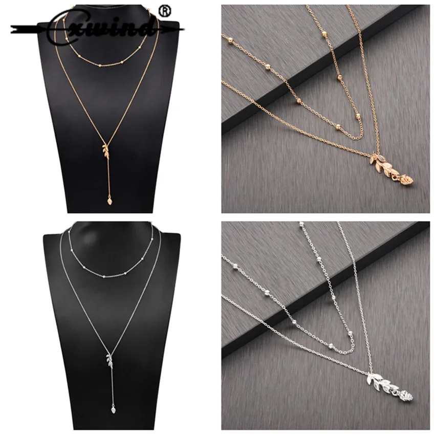 Cxwind Delicate Olive Leaf Geometric Pendant Necklace Bohemian Multilayer Pine Cone Tassel Necklaces for Women Christmas Gifts
Cxwind Delicate Olive Leaf Geometric Pendant Necklace Bohemian Multilayer Pine Cone Tassel Necklaces for Women Christmas Gifts