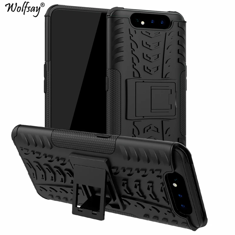 Чехол Wolfsay для Samsung Galaxy A80, чехол из мягкой резины и жесткого пк, чехол для Samsung A80, SM-A805F, держатель для телефона, деловые чехлы
Чехол Wolfsay для Samsung Galaxy A80, чехол из мягкой резины и жесткого пк, чехол для Samsung A80, SM-A805F, держатель для телефона, деловые чехлы
