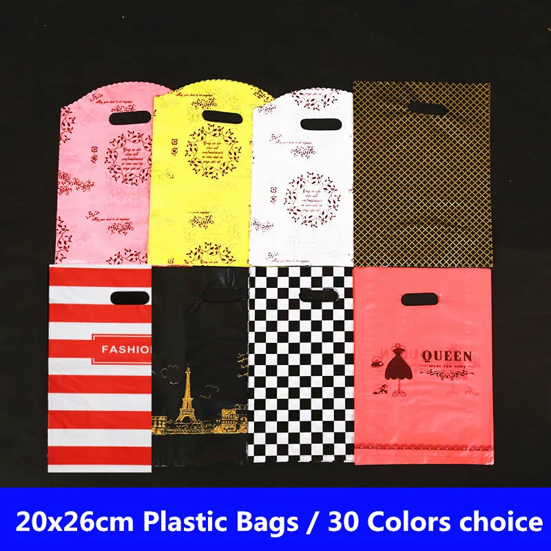 10pcs 20x26cm Big Plastic Gift Bags Shop Clothes Gift Bag With Handles Wedding Birthday Decor Party Supplies Cookies Storage Bag
10pcs 20x26cm Big Plastic Gift Bags Shop Clothes Gift Bag With Handles Wedding Birthday Decor Party Supplies Cookies Storage Bag