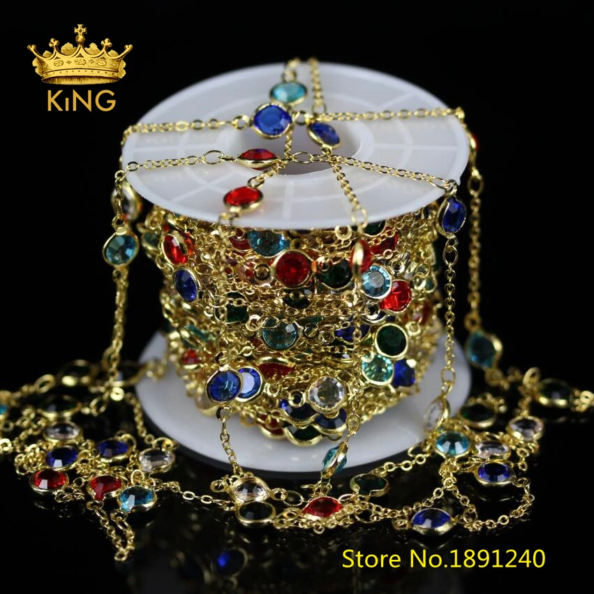 6mm,5Meters,Golden Plated Wire Wrapped Brass Copper Links Jewelry,Mixed Colors Glass Faceted Coin Beads Necklace Findings,BH32
6mm,5Meters,Golden Plated Wire Wrapped Brass Copper Links Jewelry,Mixed Colors Glass Faceted Coin Beads Necklace Findings,BH32
