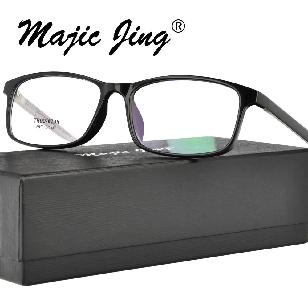Magic Jing TR90 RX optical frames myopia eyewear eyeglasses prescription spectacles for men 6238
Magic Jing TR90 RX optical frames myopia eyewear eyeglasses prescription spectacles for men 6238
