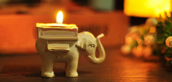 8.5*5.5*6.0 cm Lovely Resin Elephant Wedding Party Bridal Shower Decor Tea Light Candle Holder
8.5*5.5*6.0 cm Lovely Resin Elephant Wedding Party Bridal Shower Decor Tea Light Candle Holder