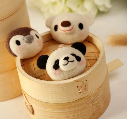 Белый медведь кафе мультфильм Животные набор шерсти набор для рукоделия Шерсть Войлок игла валяние брошь рукоделие сделай сам 
Белый медведь кафе мультфильм Животные набор шерсти набор для рукоделия Шерсть Войлок игла валяние брошь рукоделие сделай сам