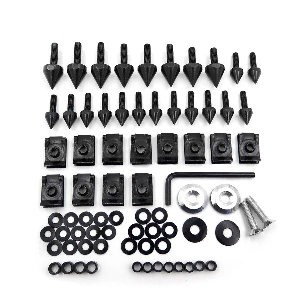 Motorcycle ABS Fairing Spike Screw Bolts Kit For 1998-2002 Kawasaki Ninja ZX6 ZX6R / 1998-2003 Ninja ZX-9R Aluminum Accessories
Motorcycle ABS Fairing Spike Screw Bolts Kit For 1998-2002 Kawasaki Ninja ZX6 ZX6R / 1998-2003 Ninja ZX-9R Aluminum Accessories