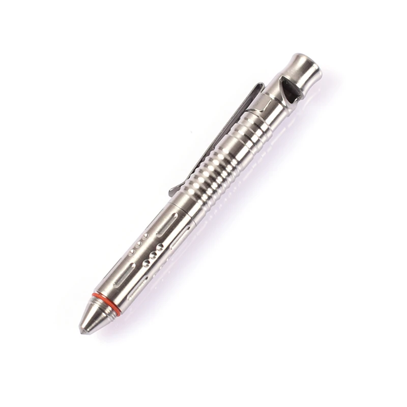 EDC Tactical Defense Pen Outdoor Multi Tool Self-defense Attack Head Stainless Steel Whistle Broken Window Camping Survival
EDC Tactical Defense Pen Outdoor Multi Tool Self-defense Attack Head Stainless Steel Whistle Broken Window Camping Survival