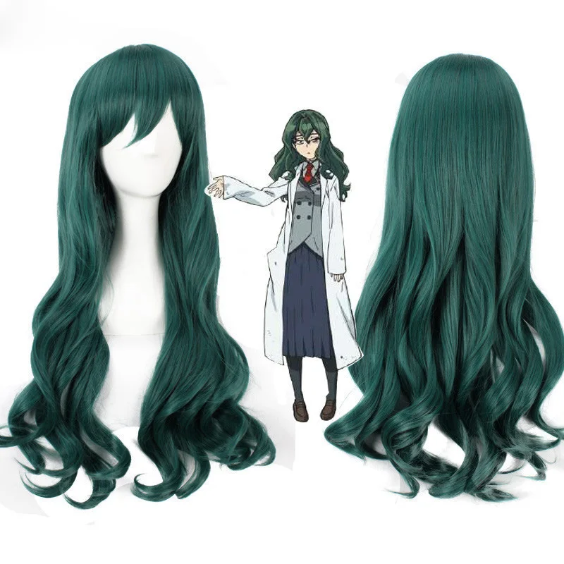 80cm Dark Green Curly Long High Temperature Synthetic Hair Cosplay Wig Shimoneta to Iu Gainen ga Sonzai Fuwa Hyouka+Wig Cap
80cm Dark Green Curly Long High Temperature Synthetic Hair Cosplay Wig Shimoneta to Iu Gainen ga Sonzai Fuwa Hyouka+Wig Cap