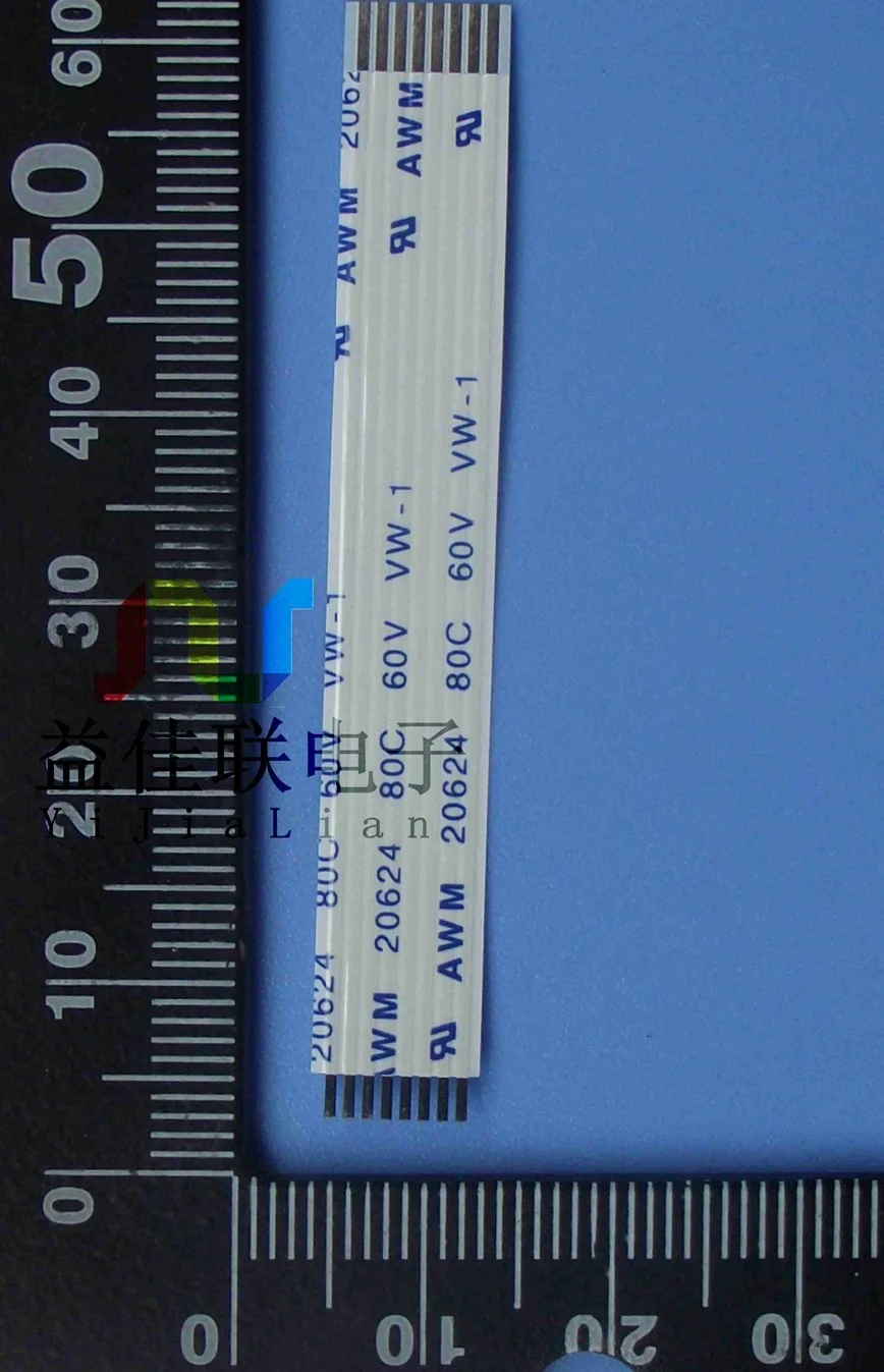 WZSM Новый FFC FPC Гибкий плоский кабель 1,0 мм Шаг 8 Pin 60 мм E Сварка AWM 20624 80C 60В
WZSM Новый FFC FPC Гибкий плоский кабель 1,0 мм Шаг 8 Pin 60 мм E Сварка AWM 20624 80C 60В