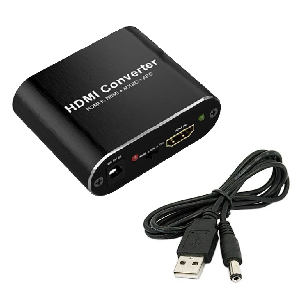 4K HDMI Аудио Извлекатель 5.1 60Гц разветвитель в аудио конвертер Toslink ARC для Xbox Series X.
