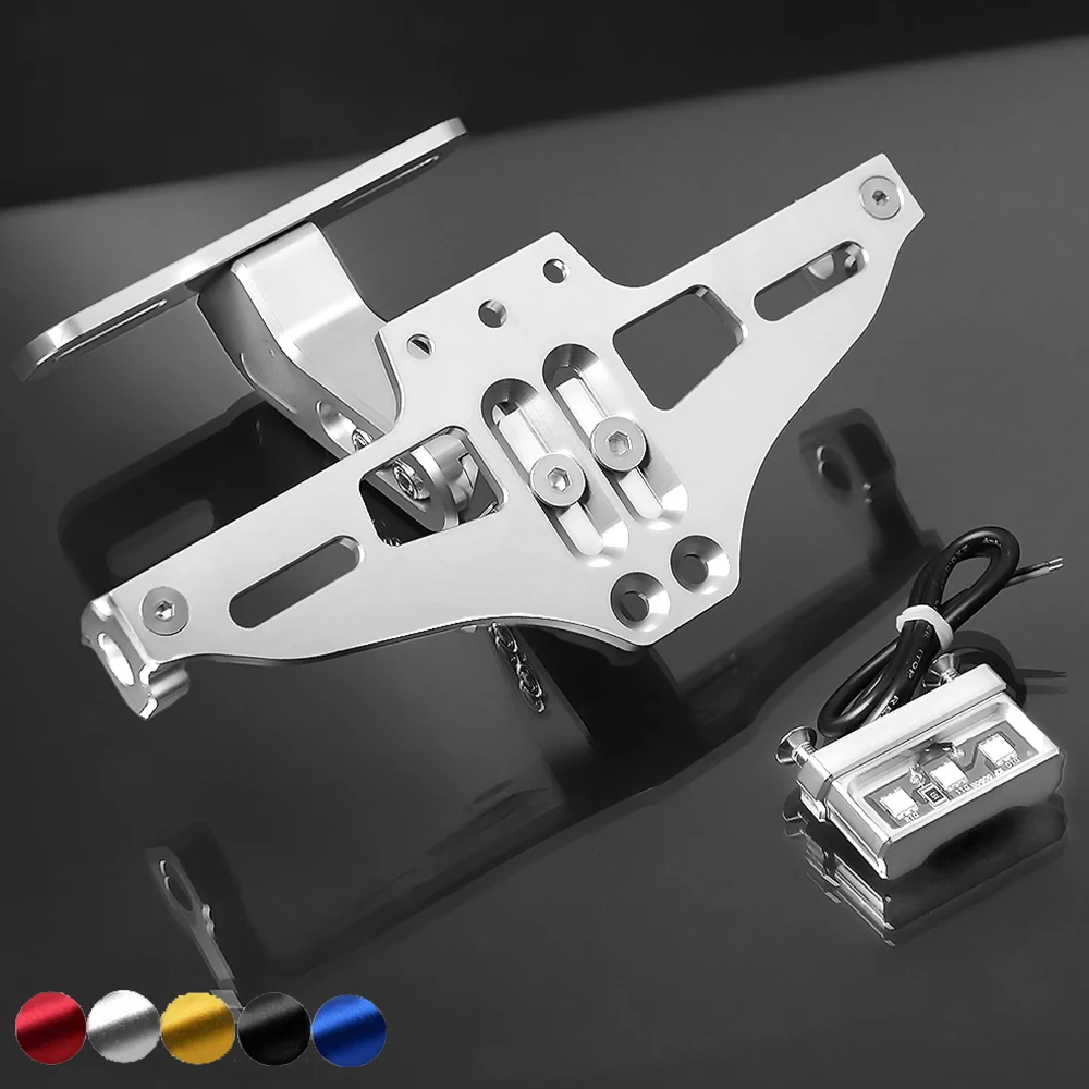 Универсальный Регулируемый Кронштейн номерного знака для мотоцикла Pit Sport Bike xmax