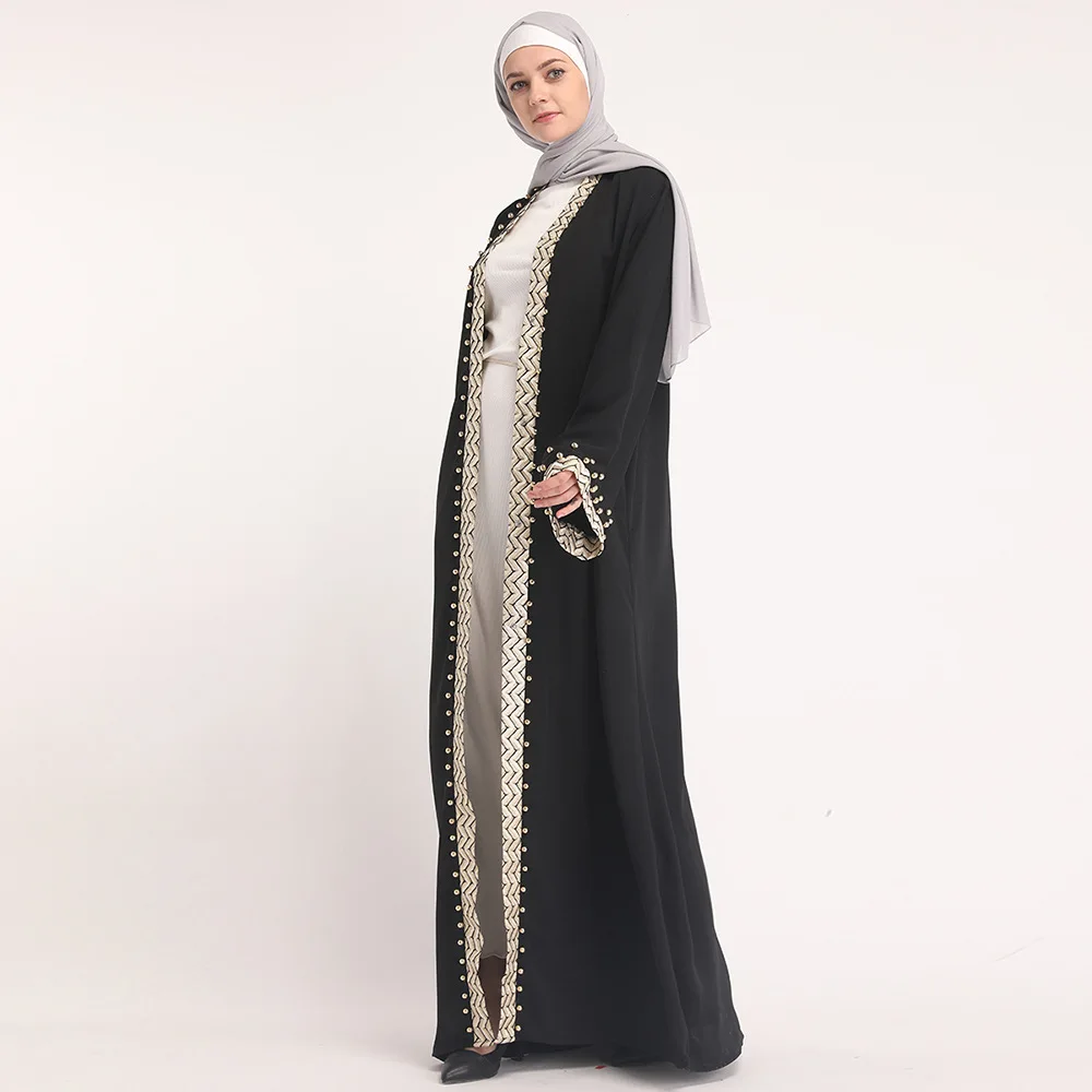 Арабское кимоно Abaya Femme кафтан халат мусульманский хиджаб Дубай платье для женщин
