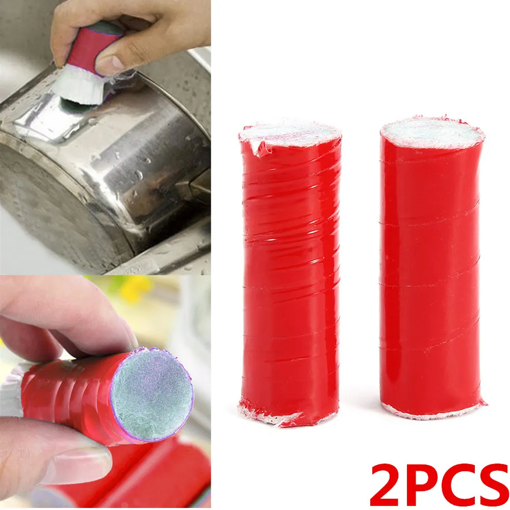 2PCS Plastic Fiber Metal Rust Cleaning Brush Pan Pot Stains Remover Washing Stick Magic Kitchen Cleaning Brush Tool 4 Colors
2PCS Plastic Fiber Metal Rust Cleaning Brush Pan Pot Stains Remover Washing Stick Magic Kitchen Cleaning Brush Tool 4 Colors