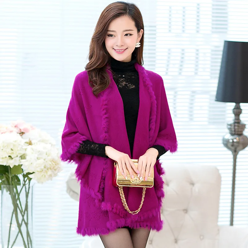 2018 Faux Rabbit Warm Spring Shawl Women Knitted Pashmina Lady Fashion Korean Version Cardigan Coat
2018 Faux Rabbit Warm Spring Shawl Women Knitted Pashmina Lady Fashion Korean Version Cardigan Coat
