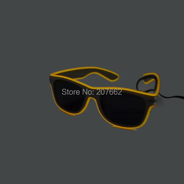 20pcs/lotEl Wire Glow SunGlasses Led DJ Bright Light Safety Light Up white Frame Voice control led flashing glasses
20pcs/lotEl Wire Glow SunGlasses Led DJ Bright Light Safety Light Up white Frame Voice control led flashing glasses