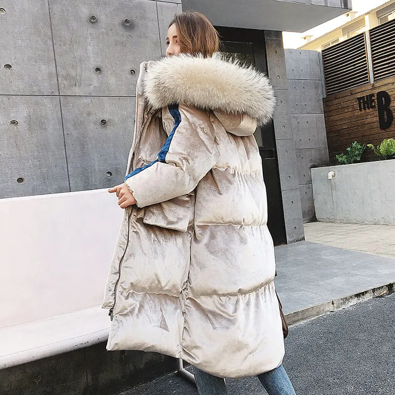 U-SWEAR 2020 Winter New Loose BF Thick Long Women Coat Hooded Ladies Sustans Parkas Women
U-SWEAR 2020 Winter New Loose BF Thick Long Women Coat Hooded Ladies Sustans Parkas Women