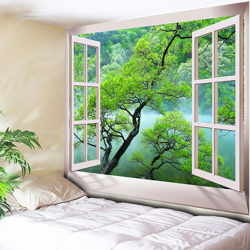 Nordic 3D Trees Tapestry Wall Hanging Bedroom Green Decorative Wall Carpet Bohemian Hippie Blanket Yoga Mat Table Cloth 200x150
Nordic 3D Trees Tapestry Wall Hanging Bedroom Green Decorative Wall Carpet Bohemian Hippie Blanket Yoga Mat Table Cloth 200x150