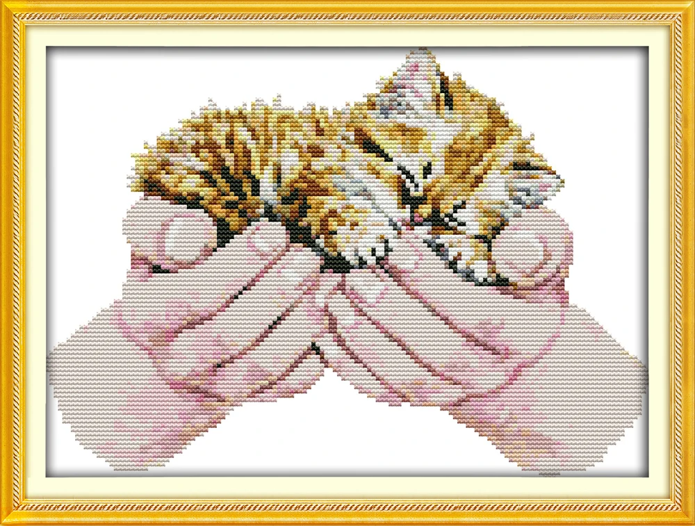 Baby cat (2) cross stitch kit animal pattern printed 14ct 18ct count canvas stitching embroidery DIY handmade needlework plus
Baby cat (2) cross stitch kit animal pattern printed 14ct 18ct count canvas stitching embroidery DIY handmade needlework plus
