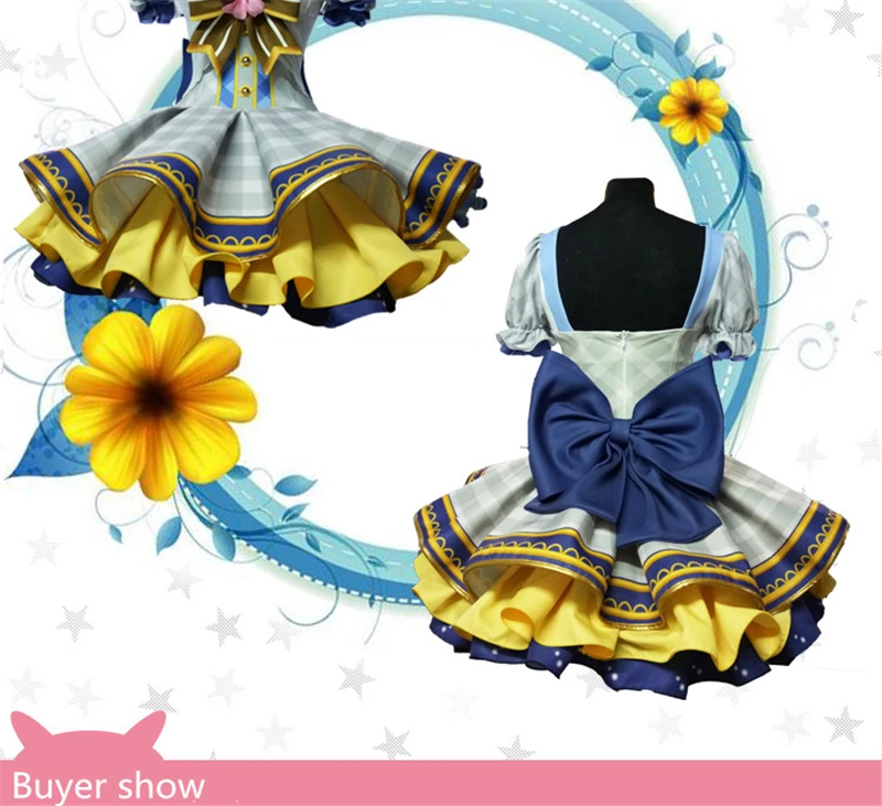 Аниме Love Live Minami Kotori маскарадный букет цветов пробуждение карнавальный костюм