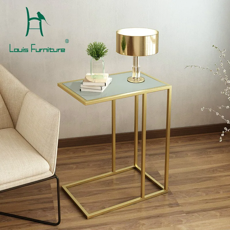 Louis Fashion Coffee Tables Minimalist Modern Living Room Glass Nordic Mini Iron Art Gold Simple
Louis Fashion Coffee Tables Minimalist Modern Living Room Glass Nordic Mini Iron Art Gold Simple