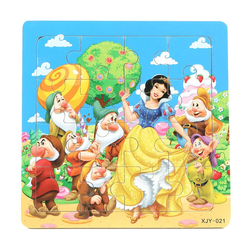 3D Wooden paper Jigsaw Puzzles Toys for Children Masha and Bear Dora Kids Baby Educational toys Puzzel | Игрушки и хобби