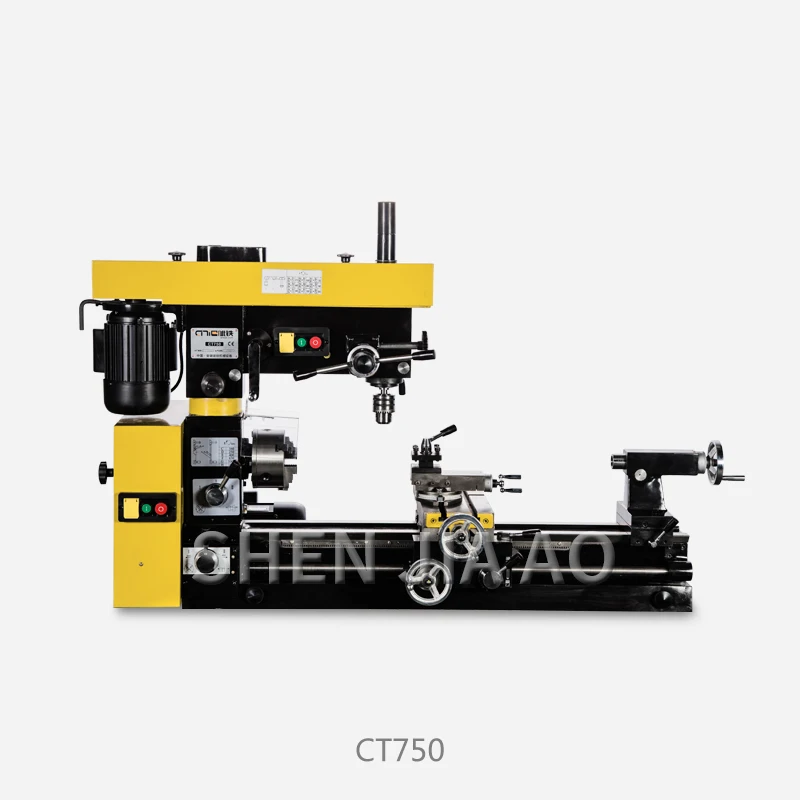 CT750 многофункциональный токарный станок сверлильный и фрезерный станок Настольный Токарный станок три в одном сверлильный фрезерный стано...
CT750 многофункциональный токарный станок сверлильный и фрезерный станок Настольный Токарный станок три в одном сверлильный фрезерный стано...