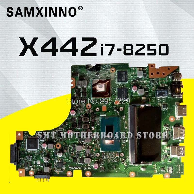 Для For Asus X442 X442U X442UQ I7-8250 CPU материнская плата для ноутбука системная плата Материнская плата логическая плата протестирована хорошо S-6
Для For Asus X442 X442U X442UQ I7-8250 CPU материнская плата для ноутбука системная плата Материнская плата логическая плата протестирована хорошо S-6